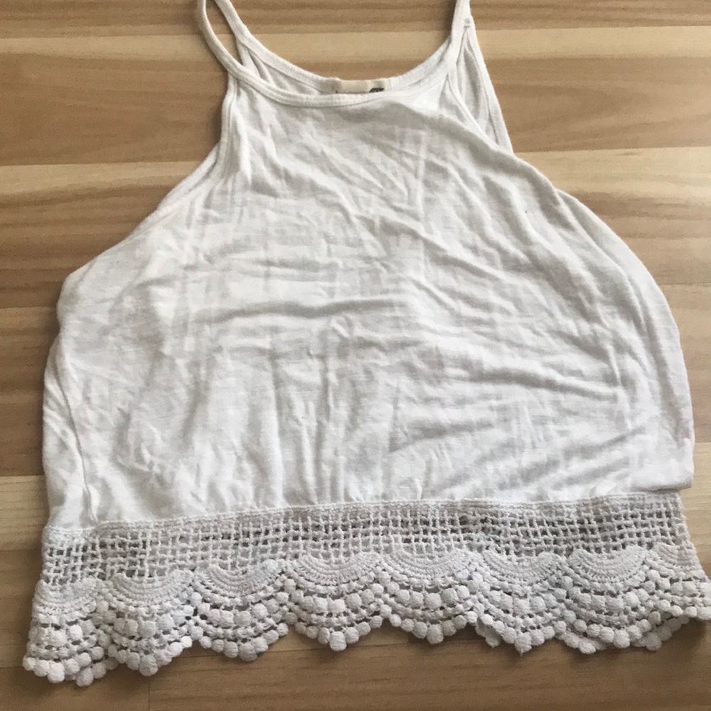 La hearts white tank